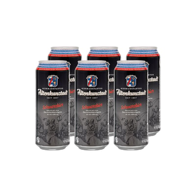 Cerveza Altenkunstadt Schwarzbier Lata De 500 Cc X6