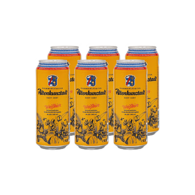 Cerveza Altenkunstadt Weissbier Lata De 500 Cc X6