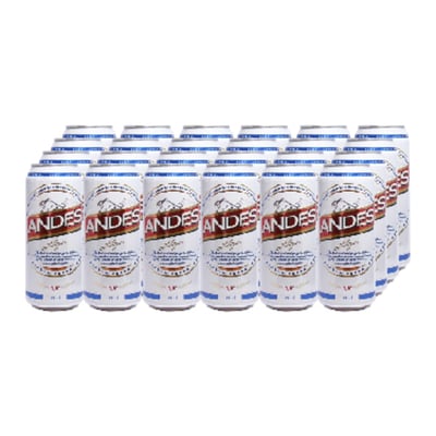 Cerveza Andes Lager Lata 470cc X24