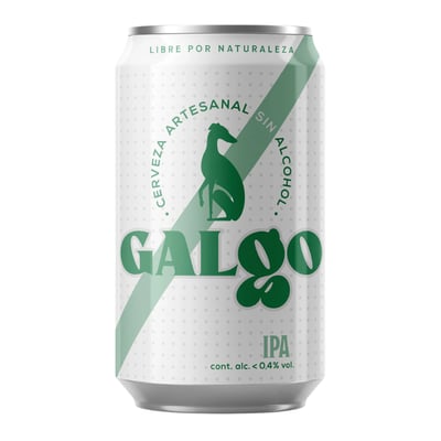 Cerveza Artesanal Galgo Ipa Sin Alcohol 0,4° 330 ml