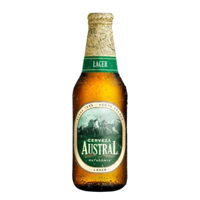 Cerveza Austral Lager - Botella 330cc
