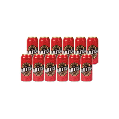 Cerveza Baltica Lager Lata 473cc X12