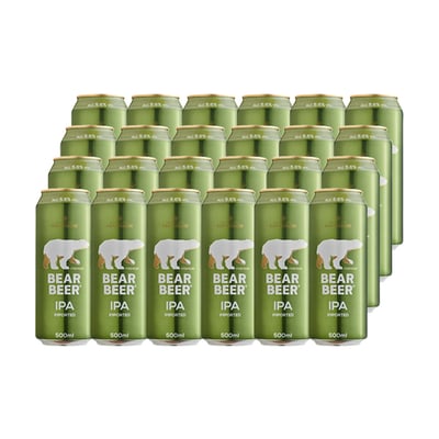 Cerveza Bear Beer Ipa Lata 500cc X24