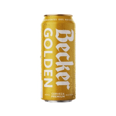 Cerveza Becker Golden Lata 473cc