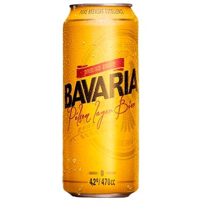 Cerveza Bravaria Lata 470cc