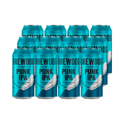 Cerveza Brewdog Punk Ipa Lata 500cc X12
