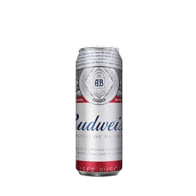 Cerveza Budweiser Lata 470cc (24 Unidades)