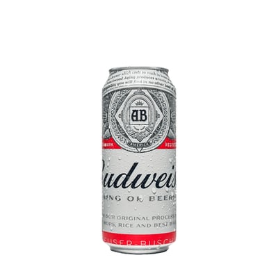 Cerveza Budweiser Lata 473 Cc