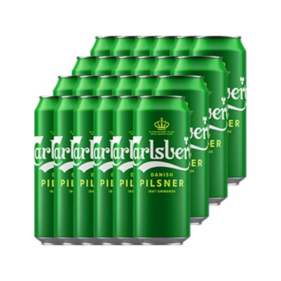 Cerveza Carlsberg Lager Lata 500cc X24