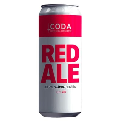 Cerveza CODA Red Ale Lata 470cc