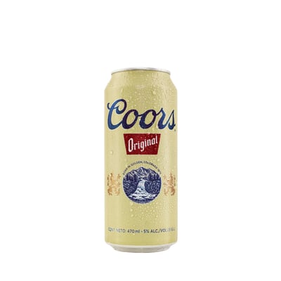 Cerveza Coors Lata 470cc (24 unidades)