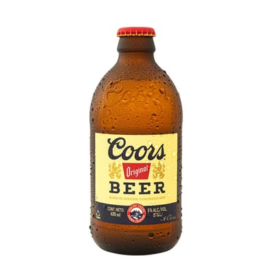 Cerveza Coors original botella 620 cc