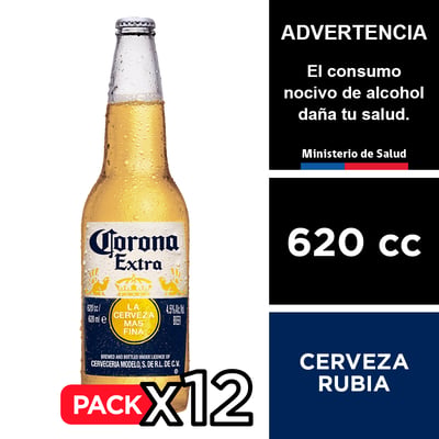 Cerveza Corona 4,5° 12 X 620 Cc.