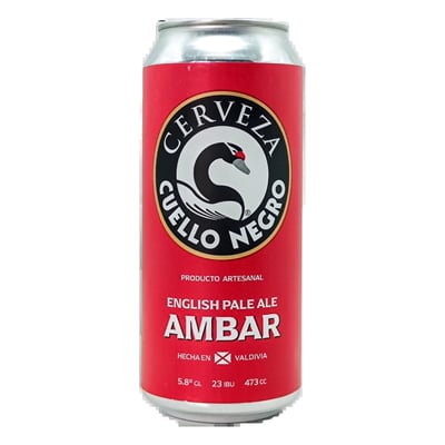 Cerveza Cuello Negro ímbar Lata 473cc