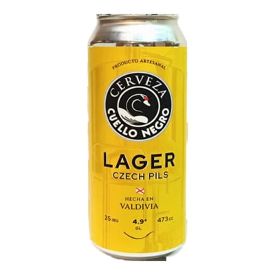 Cerveza Cuello Negro - Lager Lata 473cc