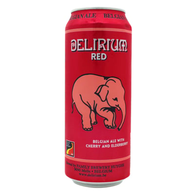 Cerveza Delirium - Red 8° Lata 500cc