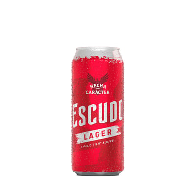 Cerveza Escudo Roja Lata 470cc (24 Unidades)