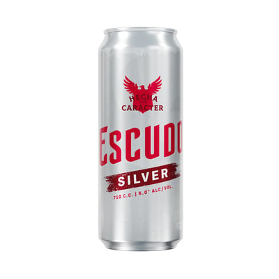 Cerveza Escudo Silver Latón 710cc (24 unidades)