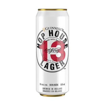 Cerveza Guinness Hop House Lager Lata 5° 500ml