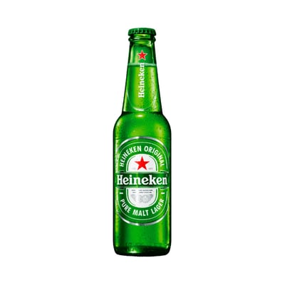 Cerveza Heineken Botellín 330cc (18 Unidades)
