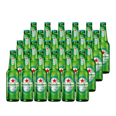 Cerveza Heineken Silver 330 Cc X24