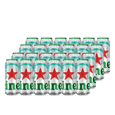 Cerveza Heineken Silver Lata 470 Cc X24