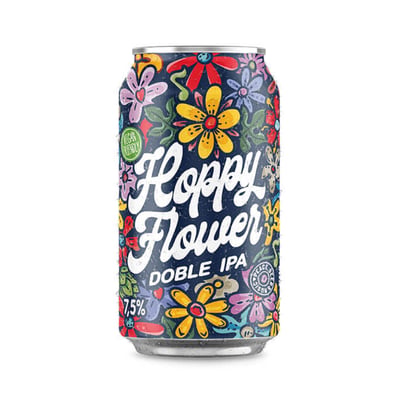 Cerveza Hoppy Flower Doble IPA Lata 330ml