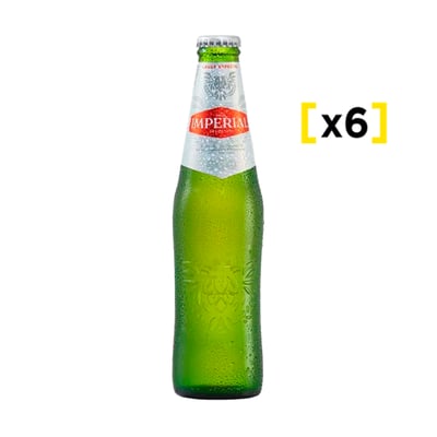 Cerveza Imperial Botella 330cc X6