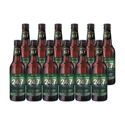 Cerveza Km 24.7 Session Ipa Botella 355cc X12
