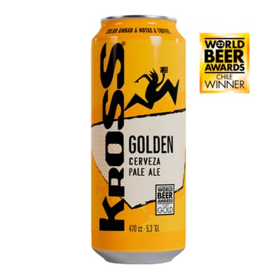 Cerveza Kross Golden Pale Ale - Lata 470cc