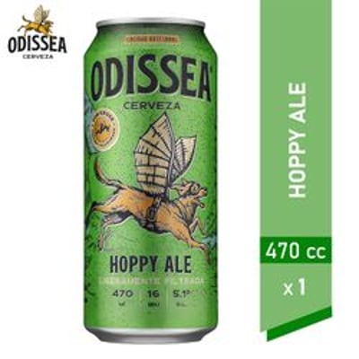 Cerveza Kross Odissea Hoppy Ale 5.1° 470 cc