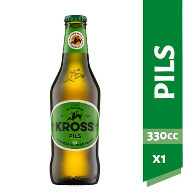 Cerveza Kross pilsner botella 330 cc