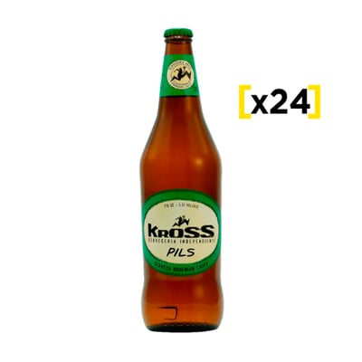 Cerveza Kross Pilsner Botella 330cc X24