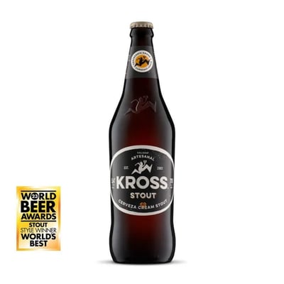 Cerveza Kross Stout 4,6˚ - Botella 710cc