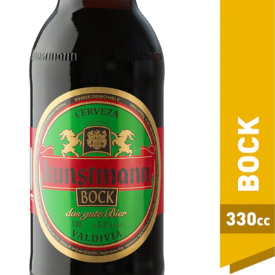 Cerveza Kunstmann Bock - Botella 330cc