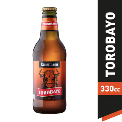 Cerveza Kunstmann torobayo ale long neck botella 330 cc