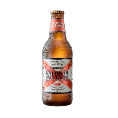 Cerveza Kunstmann Valdivia Pale Lager 330cc (24 Unidades)