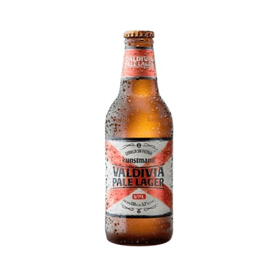 Cerveza Kunstmann Valdivia Pale Lager Botella 330 Cc