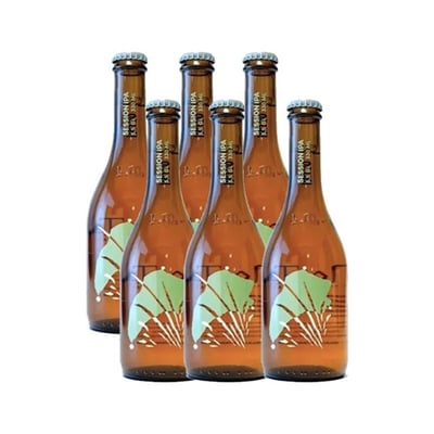 Cerveza La Montaña Session Ipa Botella 330cc X6
