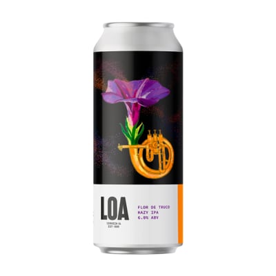 Cerveza Loa Flor de Truco - Hazy Ipa Lata 470cc