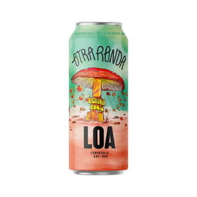 Cerveza Loa Otra Ronda Amber Ale Lata 470