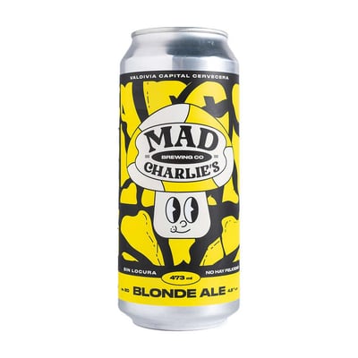 Cerveza Mad Charlies Blonde Ale Lata 473cc 