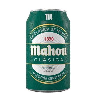 Cerveza Mahou Clásica Lata 330 Cc