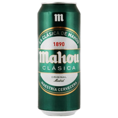 Cerveza Mahou Lager 4.7° 500 cc