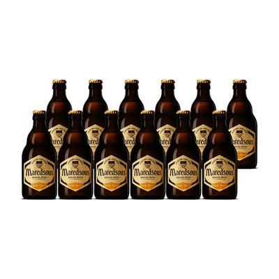 Cerveza Maredsous Blonde Botella 330cc X12