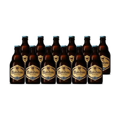 Cerveza Maredsous Triple Botella 330cc X12