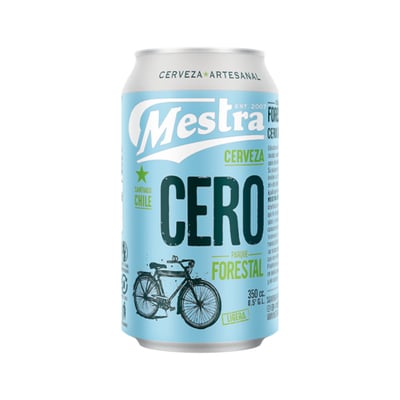 Cerveza Mestra Cero Lata 350cc