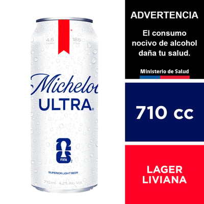 Cerveza Michelob Ultra 4,2 ° 710 cc