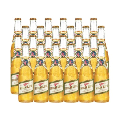 Cerveza Miller High Life Botella 355 X24