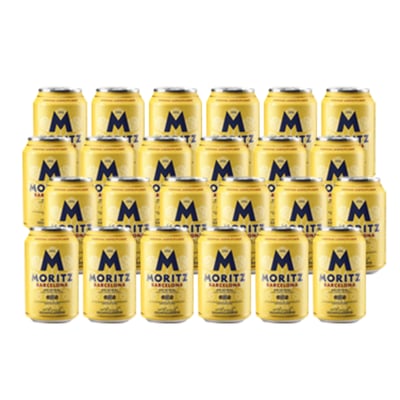 Cerveza Moritz Lager Lata 330cc X24
